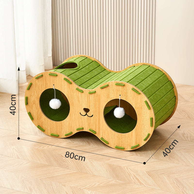 cattery cat scratching board integrated wear-resistant not chip felt cat claw board scratch-resistant cat toy self-hi pet products