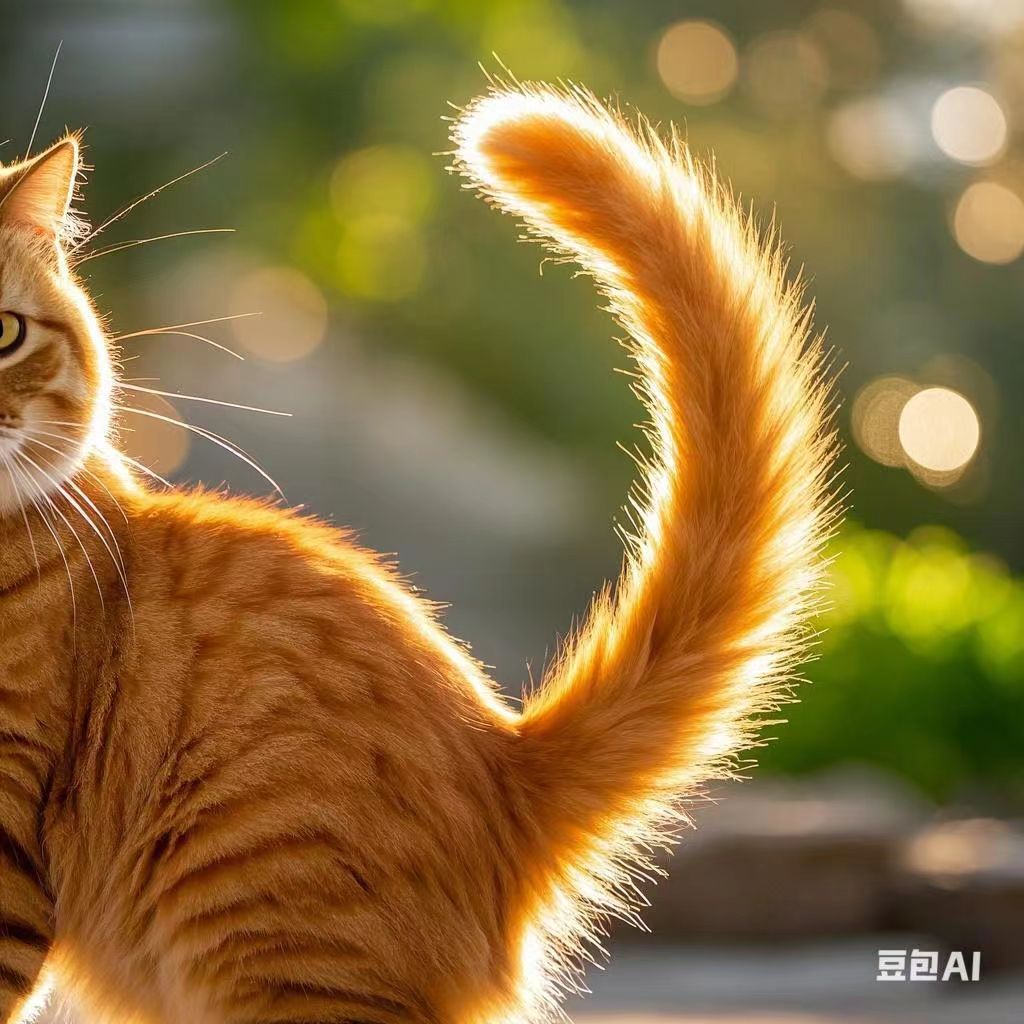 strokes and cat tail are two creatures?