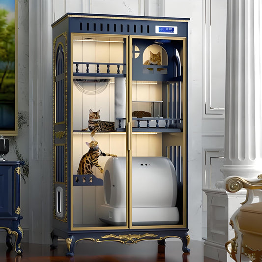 Why does a cat villa have to install a ventilation system