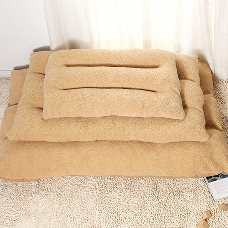 Wholesale winter new warm fully removable oversized cotton wool dog mat