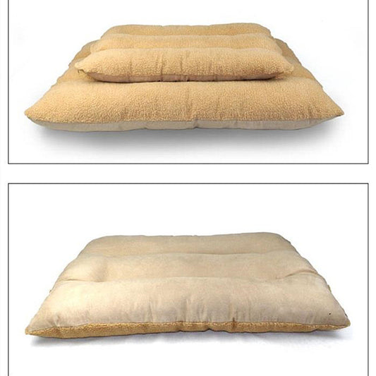 Wholesale winter new warm fully removable oversized cotton wool dog mat