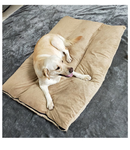 Wholesale winter new warm fully removable oversized cotton wool dog mat