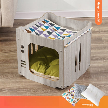 Wholesale Cat Nest Four Seasons Stackable Cat Bed House Furniture House Pet Supplies Cat Hammock