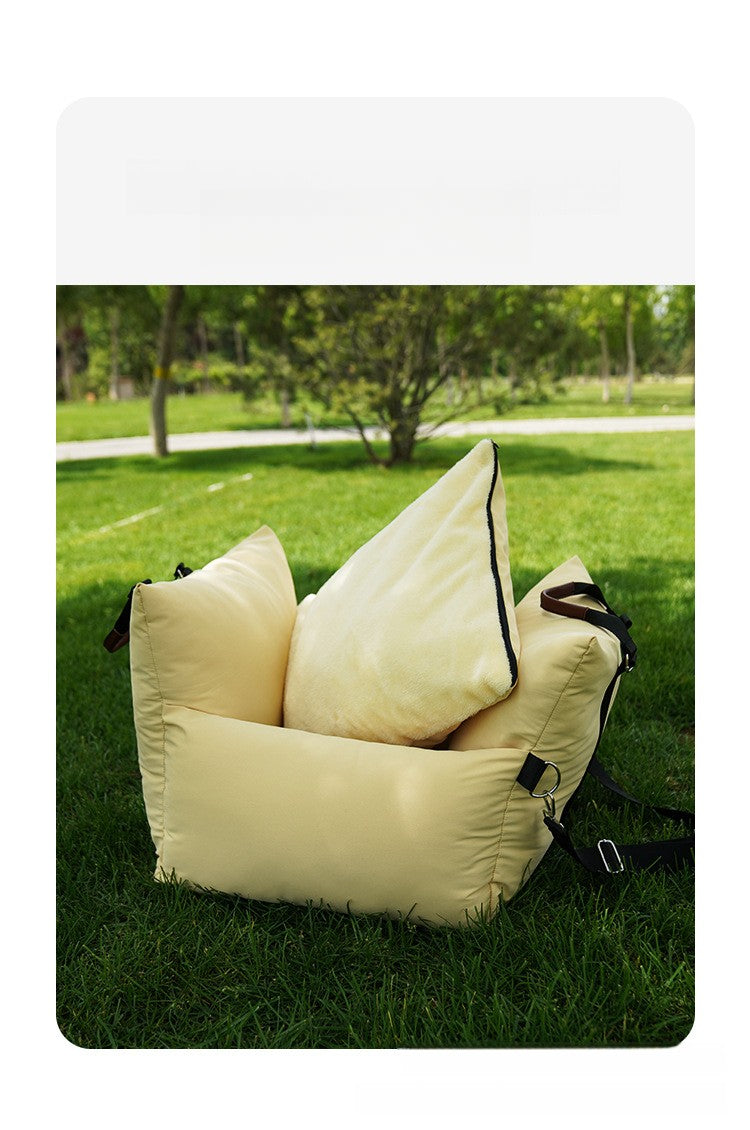 Wholesale foreign trade pet car pad car kennel cross-border car seat going out portable car pet pad