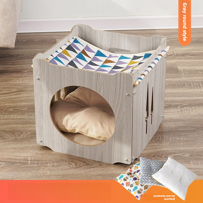 Wholesale Cat Nest Four Seasons Stackable Cat Bed House Furniture House Pet Supplies Cat Hammock