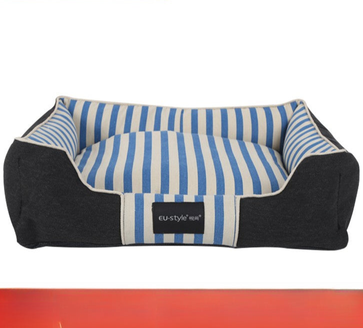 Wholesale scratch-resistant kennel cat litter spring and summer new product removable and washable pet litter four seasons available semi-closed pet pad