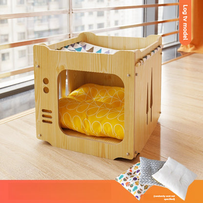 Wholesale Cat Nest Four Seasons Stackable Cat Bed House Furniture House Pet Supplies Cat Hammock