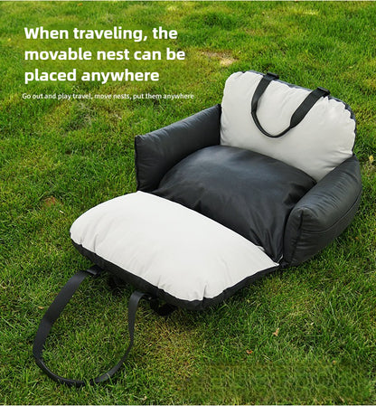 Wholesale Car Waterproof Kennel Car Pet Car Pad Cat Safety Seat Co-pilot's Dock Teddy Pomeranian