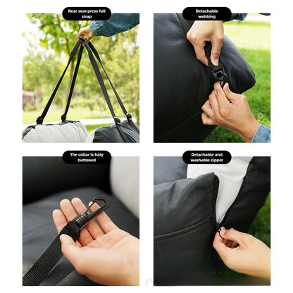 Wholesale Car Waterproof Kennel Car Pet Car Pad Cat Safety Seat Co-pilot's Dock Teddy Pomeranian