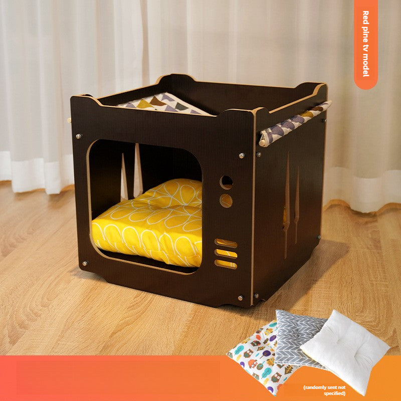 Wholesale Cat Nest Four Seasons Stackable Cat Bed House Furniture House Pet Supplies Cat Hammock