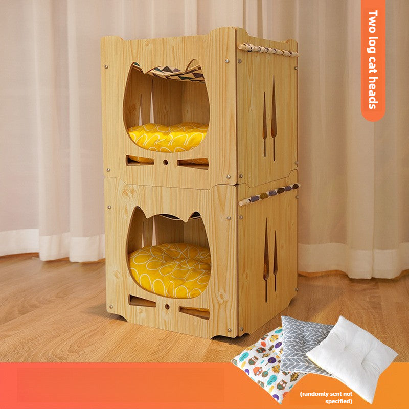 Wholesale Cat Nest Four Seasons Stackable Cat Bed House Furniture House Pet Supplies Cat Hammock