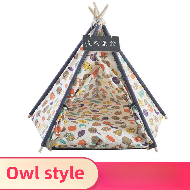 Wholesale Pet Tent Cat Kennel Rabbit Teddy Bee Bear Nest Four Seasons Cat Dog Tent Nest