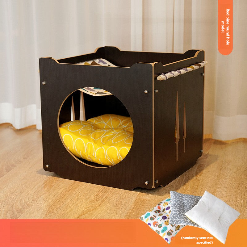 Wholesale Cat Nest Four Seasons Stackable Cat Bed House Furniture House Pet Supplies Cat Hammock