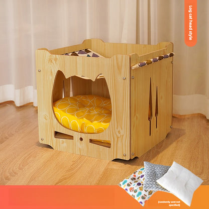 Wholesale Cat Nest Four Seasons Stackable Cat Bed House Furniture House Pet Supplies Cat Hammock