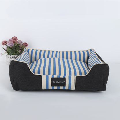 Wholesale scratch-resistant kennel cat litter spring and summer new product removable and washable pet litter four seasons available semi-closed pet pad