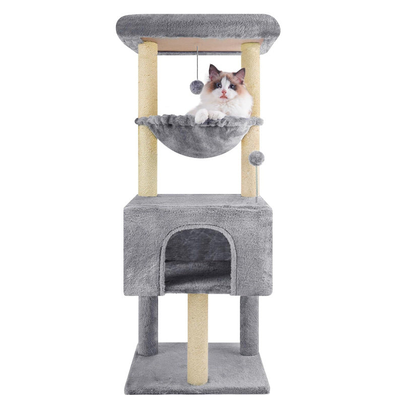 Wholesale cat frame cat house universal in all seasons large size cat climbing frame ragdoll cat special removable and washable pet nest cat scratch column