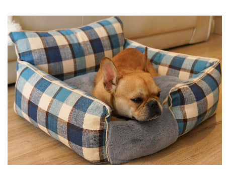 Wholesale Pet Kennel Cat Nest Dog Mat Golden Retriever Teddy Warm Four Seasons Nest Mat Pet Supplies