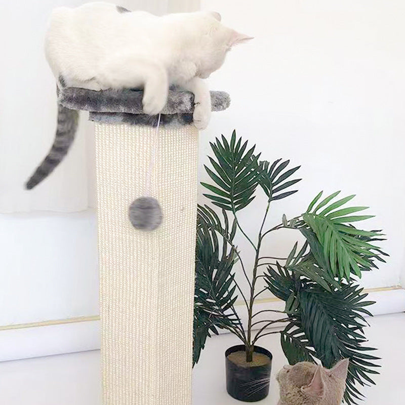 Wholesale Vertical Cat Scratch Post Sisal Grinding Claw Durable cat climbing frame Cat Scratch Board cat tree  Cat Toys