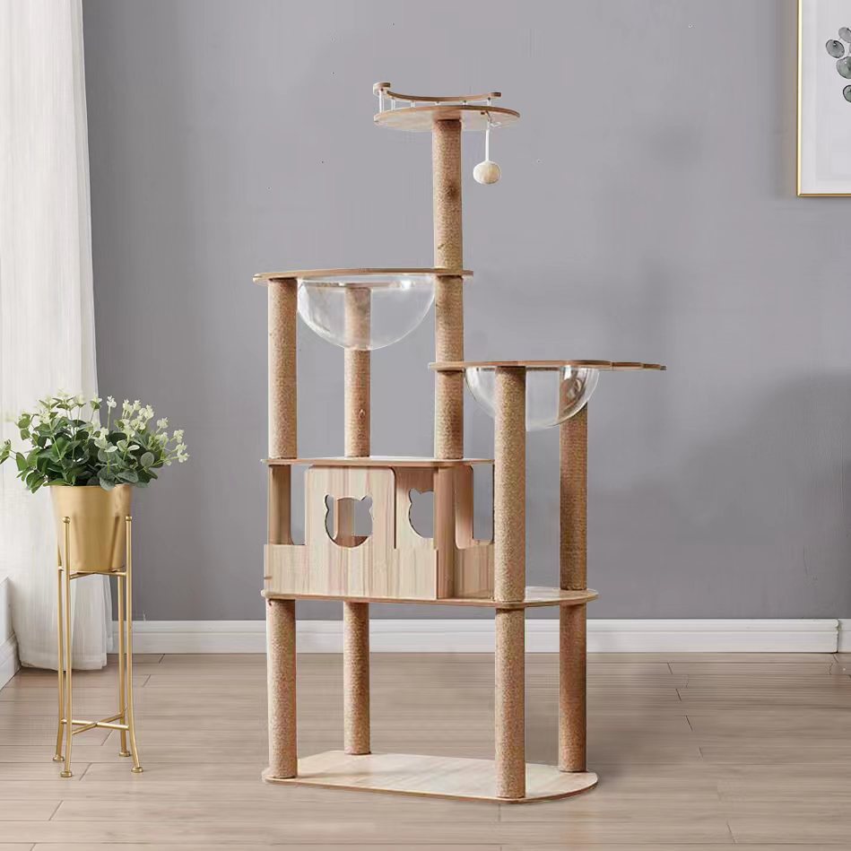 Wholesale Indoor Cat Scratch Board Cat Jump Platform Cat Tree Cat Climbing Frame Space Capsule Cat Nest Cat Supplies Cat Scratch Post