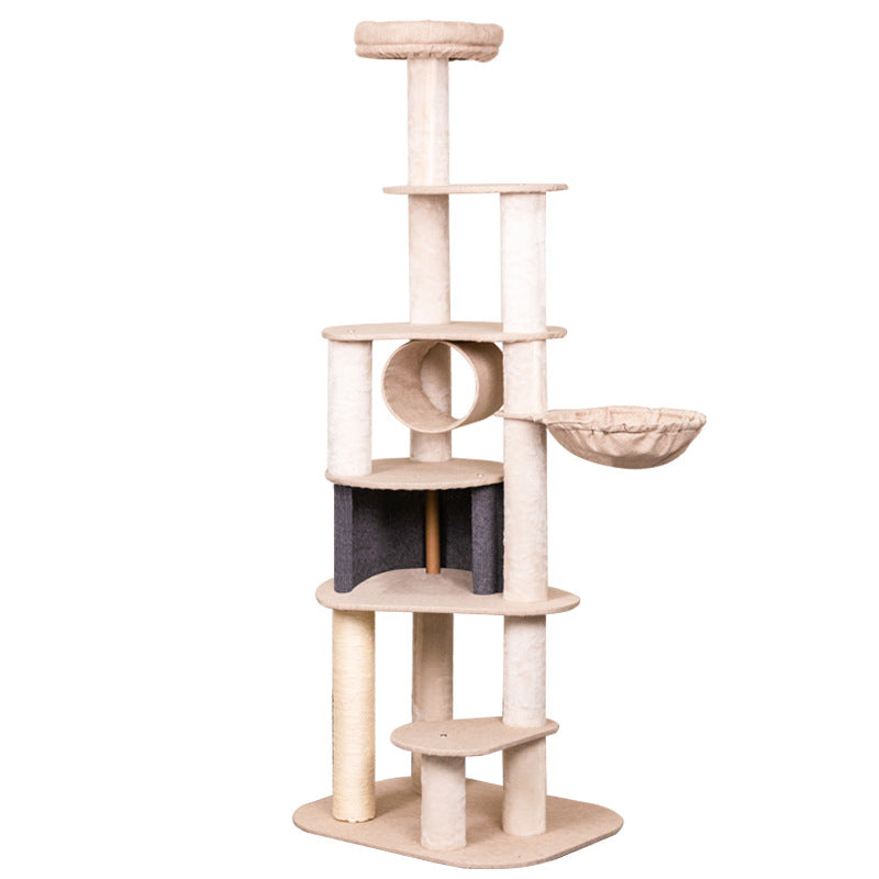 Wholesale large cat climbing frame cat jumping platform cotton and linen cool cat nest easy to clean cat toys pet supplies