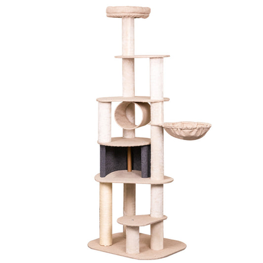 Wholesale large cat climbing frame cat jumping platform cotton and linen cool cat nest easy to clean cat toys pet supplies