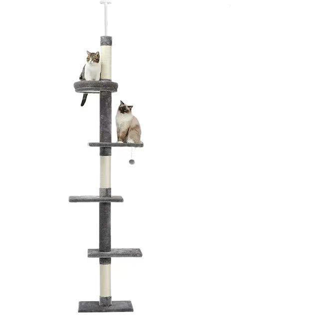 Wholesale floor-standing cats,cat climbing frames, tree towers, Tmall, column-grasping cats, jumping platforms, and pet hammocks