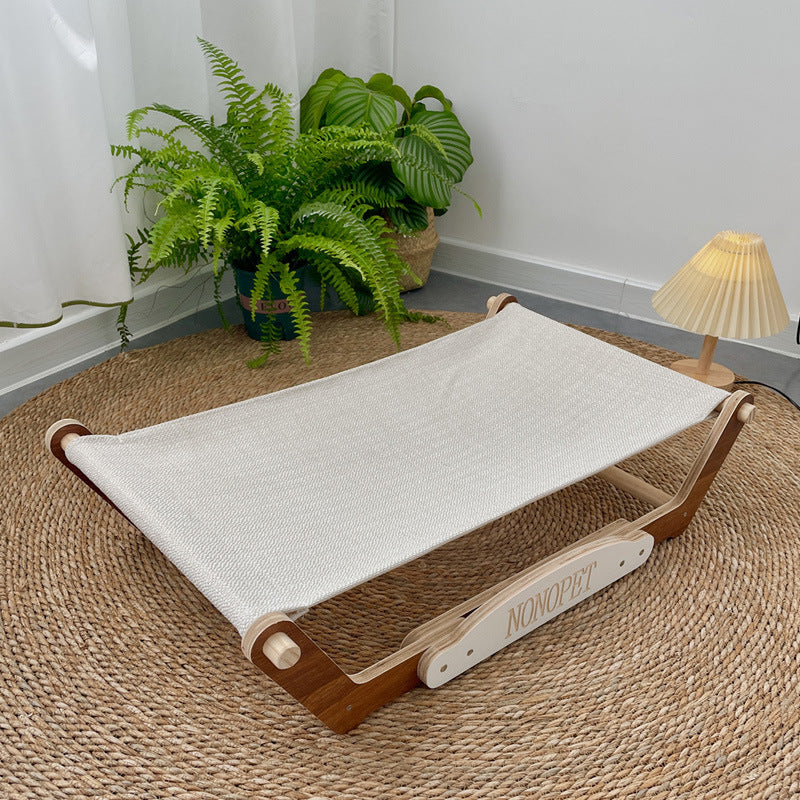 Pet hammock cat litter cat bed four seasons universal pet dog bed cat hammock fully removable and washable kennel