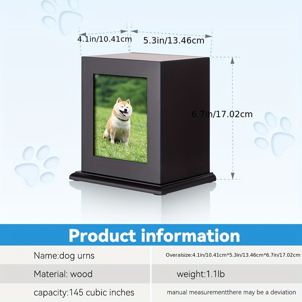 Wooden Pet Urn Wooden Cat Dog Pet Small Coffin Animal Funeral Supplies Memorial Box Wholesale