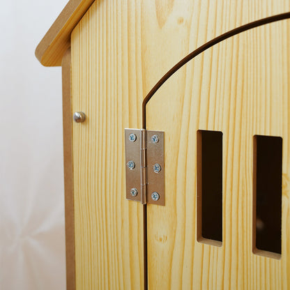 Wholesale Dog House Outdoor Wooden Kennel Wooden Kennel Guardrail Indoor Four Seasons Pet Cat Log House