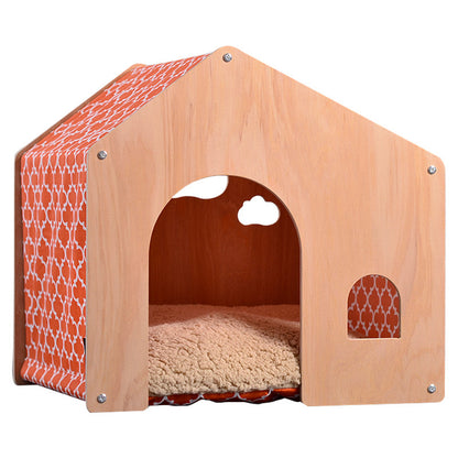 Wholesale Kennel Pets Small Dog Teddy Indoor Dog House All Seasons Winter Warm Dog House
