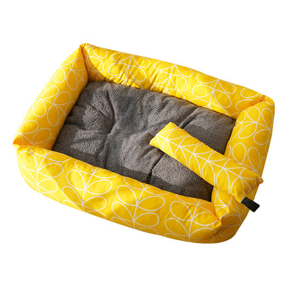 Wholesale Pet Kennel Cat Nest Dog Mat Golden Retriever Teddy Warm Four Seasons Nest Mat Pet Supplies