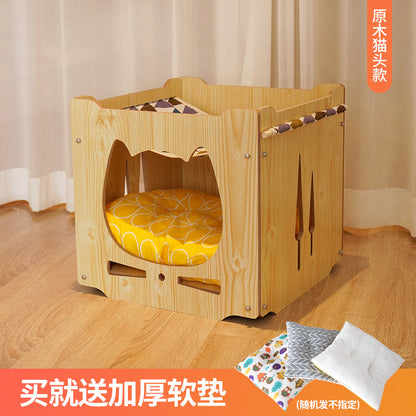 Wholesale Cat Nest Four Seasons Stackable Cat Bed House Furniture House Pet Supplies Cat Hammock