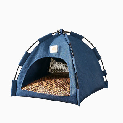 Wholesale pet tent nest foldable cat outdoor tent dog small house