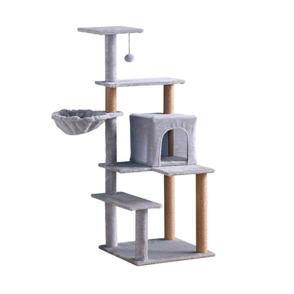 Wholesale Foreign Trade Export Cat Climbing Frame Cat Nest Cat Tree Integrated Cat Nest Cat Scratching Post Cat Jumping Platform Cat Climbing Toys