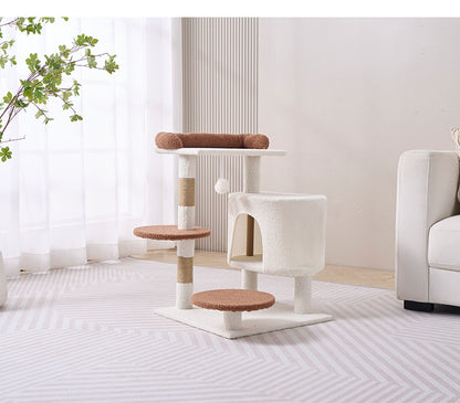 Wholesale vertical cat climbing frame big cat special DIY cat claw frame space capsule cat nest cat climbing frame cat ladder cat jumping platform