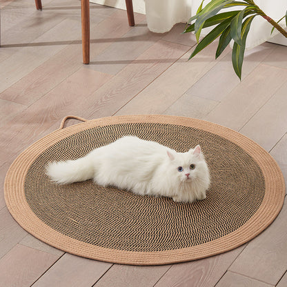 Cat cushions for sleeping in summer are wear-resistant and cannot drop chips. Pet supplies. Rattan mat, cat ice mat, floor mat, cat scratching board.