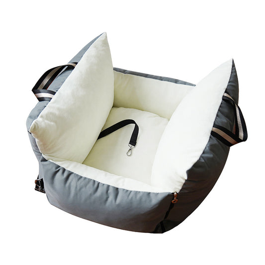 Wholesale pet car safety seat, doghouse pad, doghouse double-sided fabric, fully removable and washable pet products