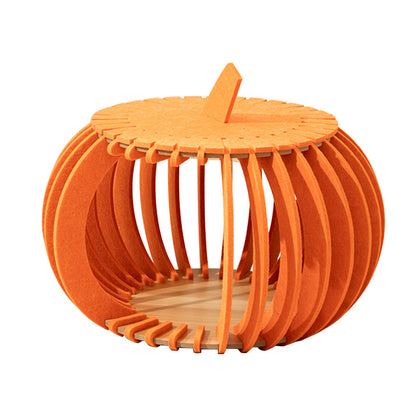 cattery Cat nest universal scratch-resistant felt nest cat toy creative pumpkin house wear-resistant semi-closed cat sleep