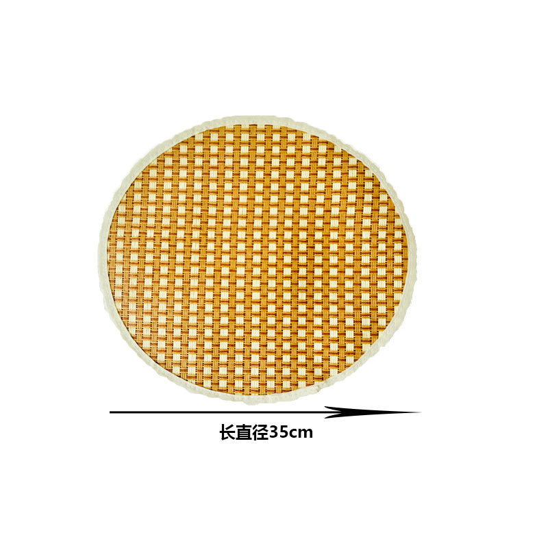 Cat nest cat scratching board integrated cat round cushion cotton thread cat claw nest claw grinder toy cat scratching blanket does not drop debris