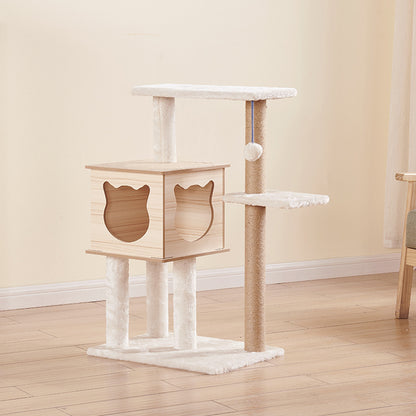 Wholesale cat house cat tree cat bed  pet tent felt cat house cat climbing frame integrated cat jumping platform