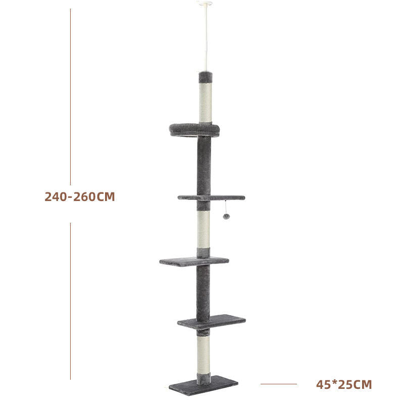 Wholesale floor-standing cats,cat climbing frames, tree towers, Tmall, column-grasping cats, jumping platforms, and pet hammocks