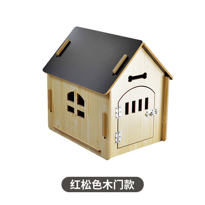 Wholesale Wooden Dog House Indoor Four Seasons Universal Dog Cage Dog House Cat Nest Cat House Pet Nest Kennel Spot