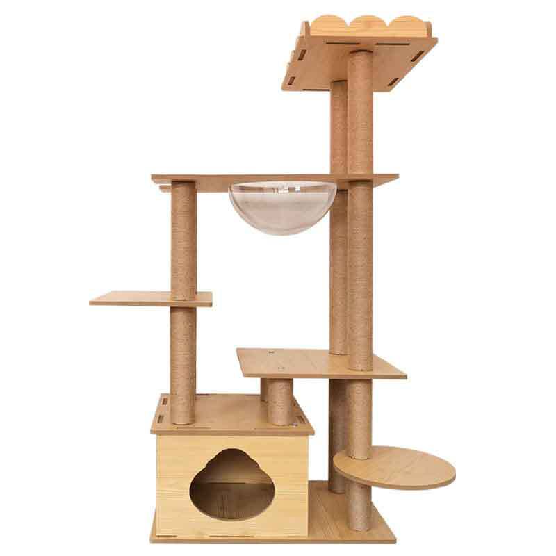 Wholesale Indoor Cat Scratch Board Cat Jump Platform Cat Tree Cat Climbing Frame Space Capsule Cat Nest Cat Supplies Cat Scratch Post