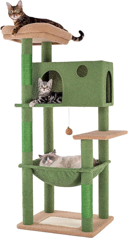 Wholesale cat climbing frame, floor-standing cats, climbing frames, tree towers, Tmall, column-grasping cats, jumping platforms, Cat Climbing Rack Cactus Cat Scratch Post Sisal Cat Toy Vertical Cat Scratch Rack Simple Cat Nest