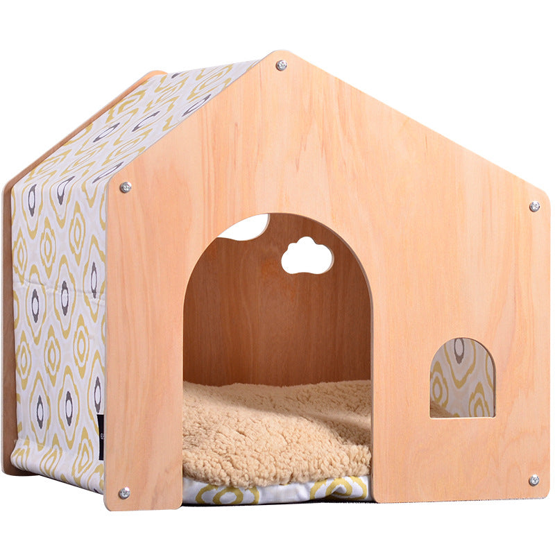Wholesale Kennel Pets Small Dog Teddy Indoor Dog House All Seasons Winter Warm Dog House