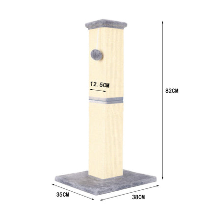 Wholesale Vertical Cat Scratch Post Sisal Grinding Claw Durable cat climbing frame Cat Scratch Board cat tree  Cat Toys