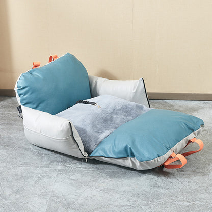 Wholesale waterproof technology cloth pet handbag lightweight dog bag cat bag portable car pet bag safety seat