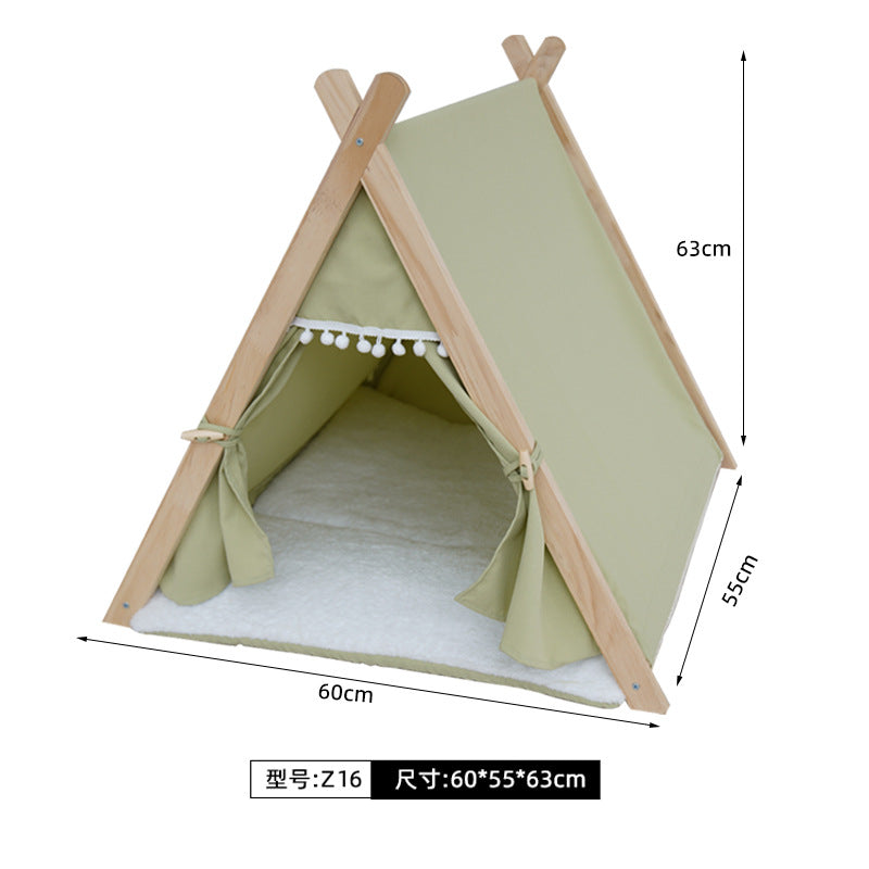 Wholesale Pet Tent Kennel Four Seasons Universal Cat Delivery Room Closed Pine Winter Warm Cat Tent Cat Nest