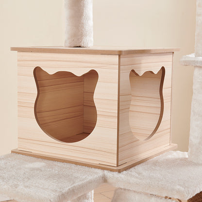 Wholesale cat house cat tree cat bed  pet tent felt cat house cat climbing frame integrated cat jumping platform