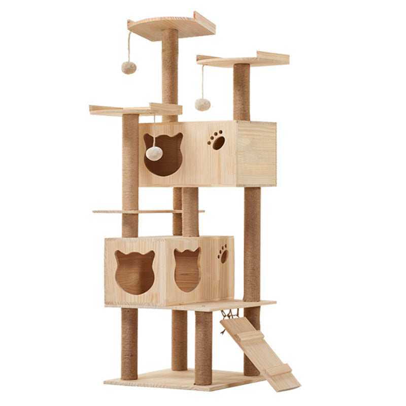 Wholesale cat climbing frame cat jumping platform cat scratching column cat claw grinding toy cute fashion cat toy cat nest